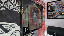 Charger l&#39;image dans la galerie, SHEPARD FAIREY Angela Davis Emo Night Jacket - Signed and framed original painting

