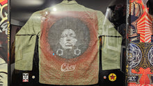 Charger l&#39;image dans la galerie, SHEPARD FAIREY Angela Davis Emo Night Jacket - Signed and framed original painting

