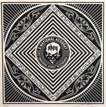 Load image into Gallery viewer, SHEPARD FAIREY 50 Shades Of Black 2013 - National Acrobat - Signed Screenprint
