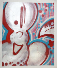 Charger l&#39;image dans la galerie, QUIK &quot; LIN FELTON &quot; Untitled 20 Chrome Painting- Signed Painting on unstretched canvas
