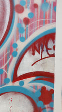 Charger l&#39;image dans la galerie, QUIK &quot; LIN FELTON &quot; Untitled 20 Chrome Painting- Signed Painting on unstretched canvas
