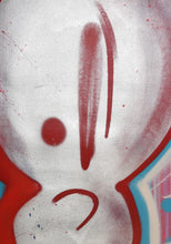 Charger l&#39;image dans la galerie, QUIK &quot; LIN FELTON &quot; Untitled 20 Chrome Painting- Signed Painting on unstretched canvas
