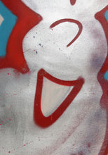 Charger l&#39;image dans la galerie, QUIK &quot; LIN FELTON &quot; Untitled 20 Chrome Painting- Signed Painting on unstretched canvas
