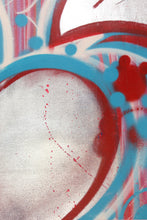 Charger l&#39;image dans la galerie, QUIK &quot; LIN FELTON &quot; Untitled 20 Chrome Painting- Signed Painting on unstretched canvas
