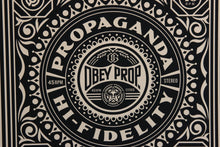 Load image into Gallery viewer, SHEPARD FAIREY 50 Shades Of Black 2013 - Original Groove - Signed Screenprint
