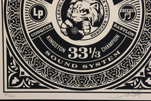 Load image into Gallery viewer, SHEPARD FAIREY 50 Shades Of Black 2013 - Conquer Babylon- Signed Screenprint

