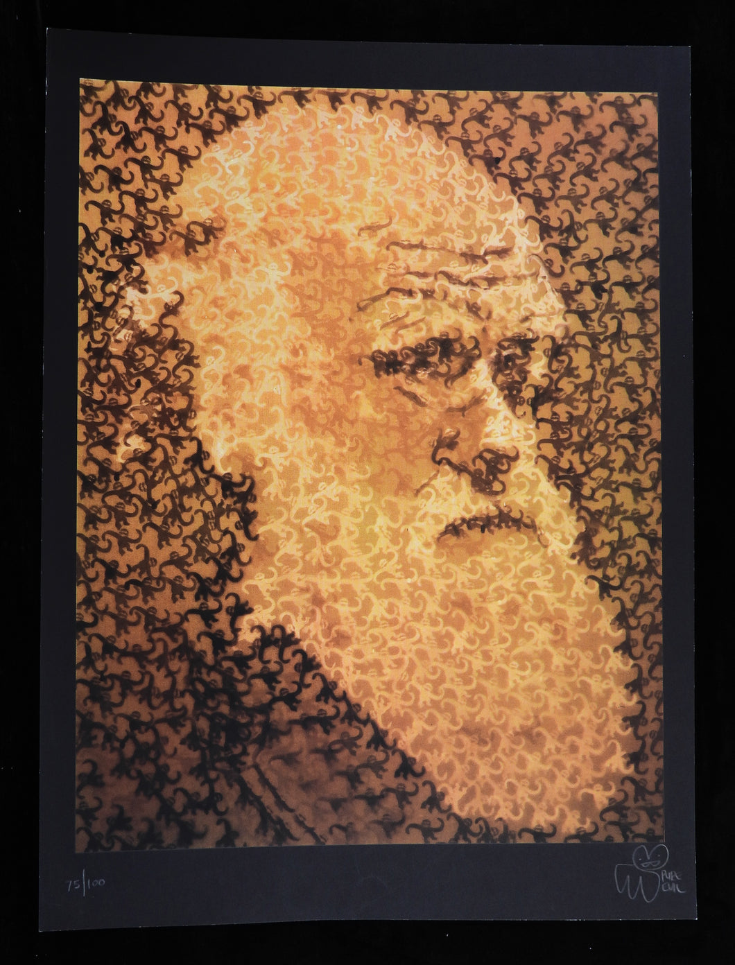 PURE EVIL Darwin - Signed digital print 2010