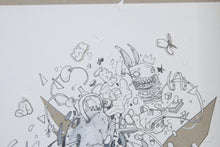 Charger l&#39;image dans la galerie, MONSTA Sweet Death Chaos - Original signed framed Drawing 2012
