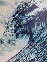 Charger l'image dans la galerie, SHEPARD FAIREY Wave Of Distress 2025 Lava Foil - Signed SwissQ Eco-precision print
