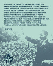 Load image into Gallery viewer, SHEPARD FAIREY Defend Freedom Of Assembly 2026 - Signed Screenprint

