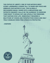 Load image into Gallery viewer, SHEPARD FAIREY Defend Freedom Of Speech 2026 - Signed Screenprint
