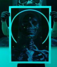 Charger l'image dans la galerie, INSANE 51 The Architect - Signed digigraph and screenprint with gold leaf and with 3d glasses
