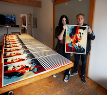 Charger l&#39;image dans la galerie, SHEPARD FAIREY God Save Abortion 2025 - Signed Screenprint
