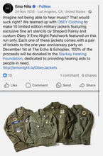 Charger l&#39;image dans la galerie, SHEPARD FAIREY Angela Davis Emo Night Jacket - Signed and framed original painting
