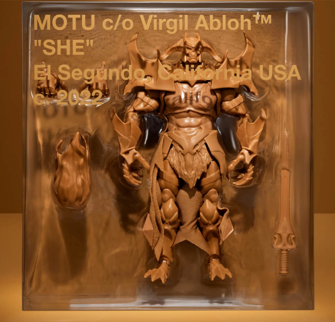 VIRGIL ABLOH / MOTU : She / Skele God - Art Toy Mattel