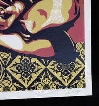 Load image into Gallery viewer, SHEPARD FAIREY Vivi La Revolution (Gold) 2008 - Signed Screenprint
