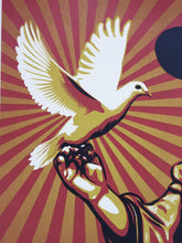 Load image into Gallery viewer, SHEPARD FAIREY Vivi La Revolution (Gold) 2008 - Signed Screenprint
