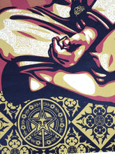 Load image into Gallery viewer, SHEPARD FAIREY Vivi La Revolution (Gold) 2008 - Signed Screenprint
