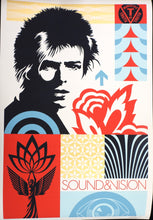 Load image into Gallery viewer, SHEPARD FAIREY Modular Sound &amp; Vision David Bowie 2026 - Signed Large Screenprint
