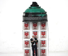 Charger l&#39;image dans la galerie, PERANONIMO Warhol - signed sculpture on spraycan
