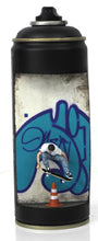 Charger l&#39;image dans la galerie, PERANONIMO Skateboarder - signed sculpture on spraycan
