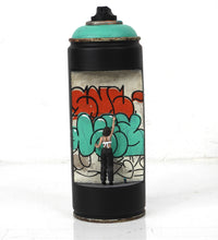 Charger l&#39;image dans la galerie, PERANONIMO Graffiti Girl - signed sculpture on spraycan

