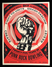 Charger l&#39;image dans la galerie, SHEPARD FAIREY Punk Rock Bowling 2025 - Signed Screenprint
