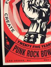 Charger l&#39;image dans la galerie, SHEPARD FAIREY Punk Rock Bowling 2025 - Signed Screenprint
