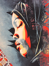 Charger l&#39;image dans la galerie, SHEPARD FAIREY Meditation Woman 2025 - Signed Screenprint
