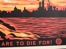 Charger l&#39;image dans la galerie, SHEPARD FAIREY These Sunsets Are To Die For - Signed Offset Lithograph
