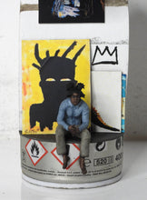 Charger l&#39;image dans la galerie, PERANONIMO Basquiat - signed sculpture on spraycan
