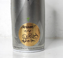 Charger l&#39;image dans la galerie, PERANONIMO Basquiat - signed sculpture on spraycan
