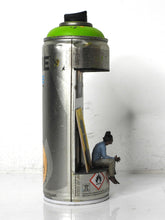 Charger l&#39;image dans la galerie, PERANONIMO Basquiat - signed sculpture on spraycan
