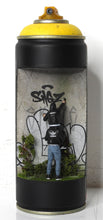 Charger l&#39;image dans la galerie, PERANONIMO Two Writers - signed sculpture on spraycan
