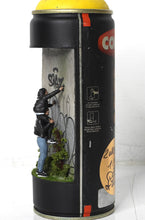 Charger l&#39;image dans la galerie, PERANONIMO Two Writers - signed sculpture on spraycan
