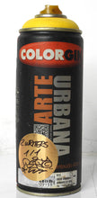 Charger l&#39;image dans la galerie, PERANONIMO Two Writers - signed sculpture on spraycan
