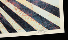 Load image into Gallery viewer, SHEPARD FAIREY Tunnel Vision version 2 Alternate Gold 2018 - Signed Screenprint
