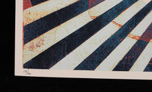 Load image into Gallery viewer, SHEPARD FAIREY Tunnel Vision version 2 Alternate Gold 2018 - Signed Screenprint
