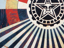 Load image into Gallery viewer, SHEPARD FAIREY Tunnel Vision version 2 Alternate Gold 2018 - Signed Screenprint
