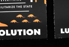 Charger l&#39;image dans la galerie, CLEON PETERSON The Power Plant, Lulled To Sleep, Tired Of The Show &amp; Feudal Troubles COMPLET SET  - Signed screenprint
