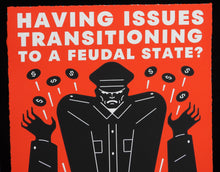 Charger l&#39;image dans la galerie, CLEON PETERSON The Power Plant, Lulled To Sleep, Tired Of The Show &amp; Feudal Troubles COMPLET SET  - Signed screenprint
