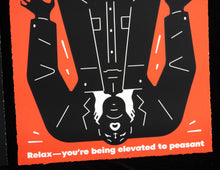 Charger l&#39;image dans la galerie, CLEON PETERSON The Power Plant, Lulled To Sleep, Tired Of The Show &amp; Feudal Troubles COMPLET SET  - Signed screenprint
