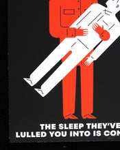 Charger l&#39;image dans la galerie, CLEON PETERSON Lulled To Sleep - Signed screenprint
