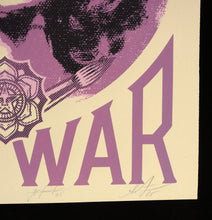 Load image into Gallery viewer, SHEPARD FAIREY Make Art Not War (Painting) Cream 2025 - Signed Screenprint
