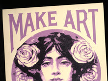 Load image into Gallery viewer, SHEPARD FAIREY Make Art Not War (Painting) Cream 2025 - Signed Screenprint
