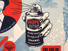 Charger l'image dans la galerie, SHEPARD FAIREY Hope Outdoor Gallery 2025 - Signed Screenprint
