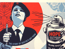 Charger l'image dans la galerie, SHEPARD FAIREY Hope Outdoor Gallery 2025 - Signed Screenprint
