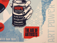 Charger l'image dans la galerie, SHEPARD FAIREY Hope Outdoor Gallery 2025 - Signed Screenprint
