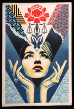 Charger l'image dans la galerie, SHEPARD FAIREY Uplift Justice 2025 - Signed Large Format Screenprint
