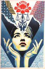 Charger l'image dans la galerie, SHEPARD FAIREY Uplift Justice 2025 - Signed Large Format Screenprint
